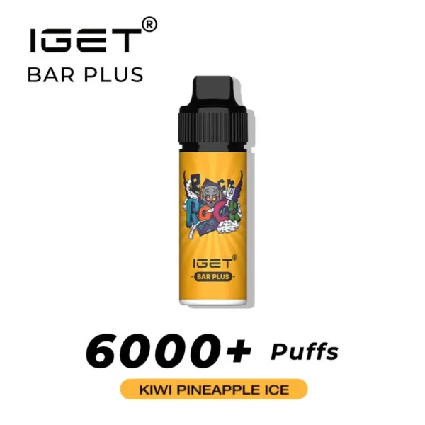 IGET Bar Plus 6000 Puffs – Kiwi Pineapple Ice
